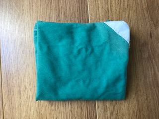 Vert à liseret blanc